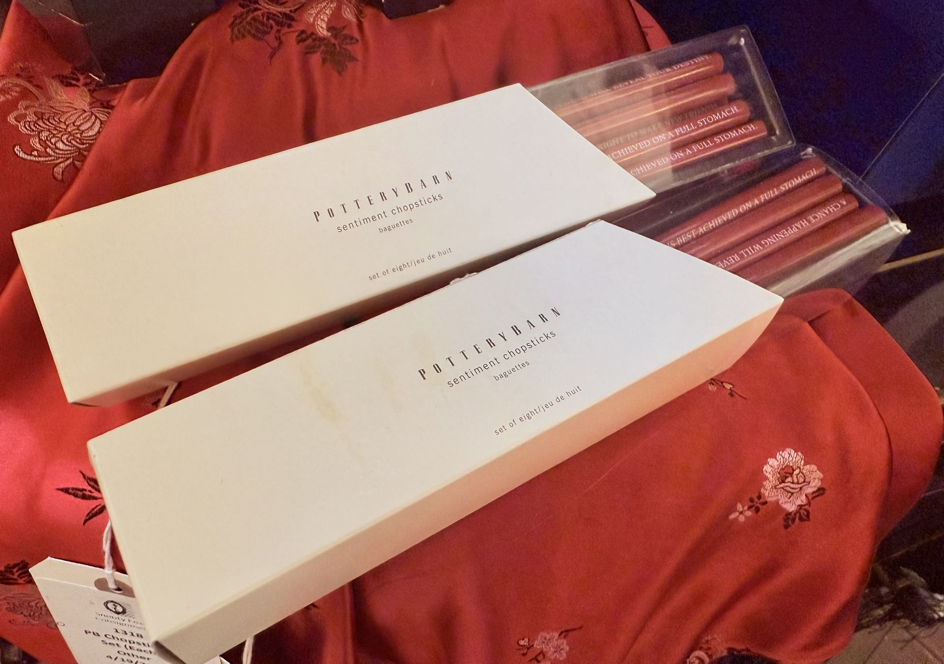 POTTERY BARN Chopsticks Set (EACH OTHER) - 50% OFF OFFER!!!