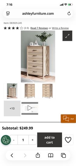Ashley’s Battelle 5 Drawer Chest of Drawers