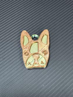French bulldog Key Ring, Charm, Dog Tag