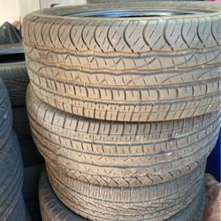  215/55/17 two tires in good condition they have about 40 to 50%
