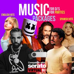 DJ Music - Música para DJ - Portable Hard Drives - Flash Drives - Karaoke - DJ Equipment