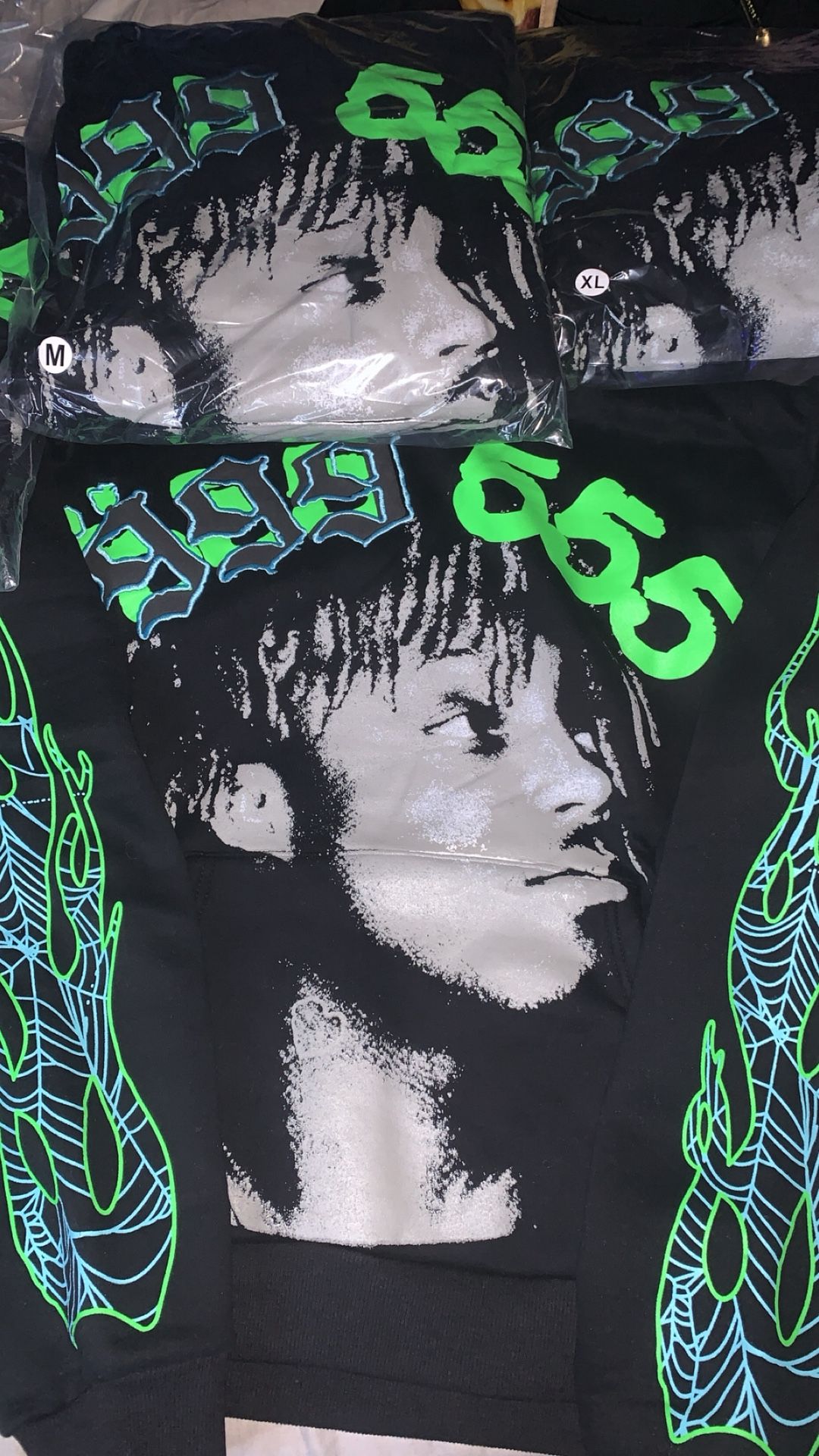 Sp5der Hoodie x Juice Wrld (s-xl)
