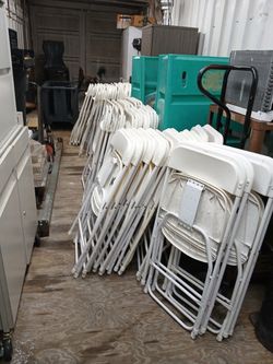 White party chairs for sale
