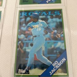  Baseball Card (Bo Jackson) 