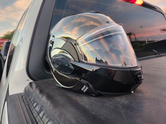 LS2 Modular Motorcycle Helmet Gloss Black