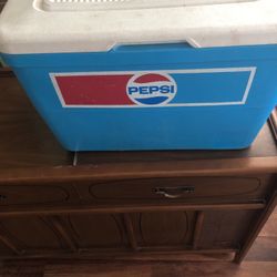 Old Pepsi Cooler 
