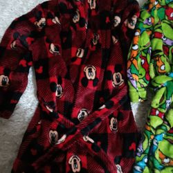 Mickey Mouse And Ninja Turtle Robes