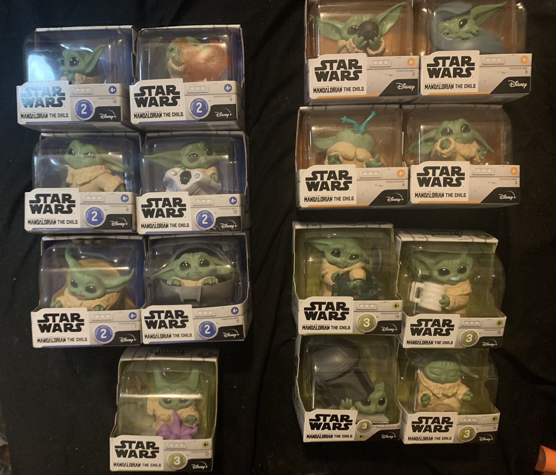 New - Set of 15 - Baby Yoda Disney Star Wars Mandalorian Child, Grogu, Bundle