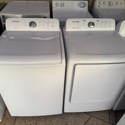Samsung Washer And Electric Dryer 4.5&7.4 Cuft