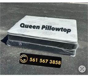 Queen Mattress Set PillowTop – Brand New –  Same Day Delivery Available 🚚