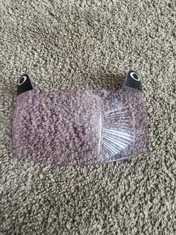 Pink oakley visor 