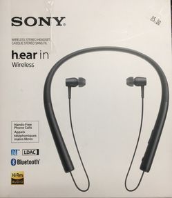 Sony H.Ear In Wireless MDR-EX750BT Bluetooth Headset Black