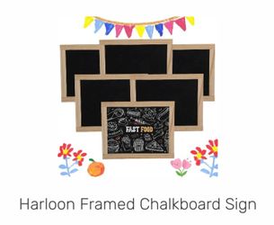 Framed Chalkboard Signs