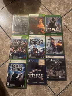 Selling/trading lot of Xbox 360, PS4, Xbox one games