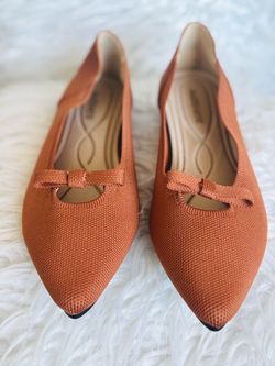 Sam Edelman Pointed-Toe Knit Ballet Flats
