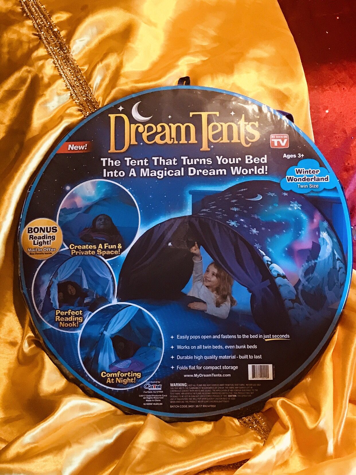 $10 DREAM TENTS BRAND NEW MANUFACTURED SEALED MESSAGE ME IF INTERESTED THANKS 🙏