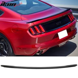 Fits 2015-2023 Ford Mustang GT Factory Style Rear Trunk Spoiler Wing Unpainted ABS