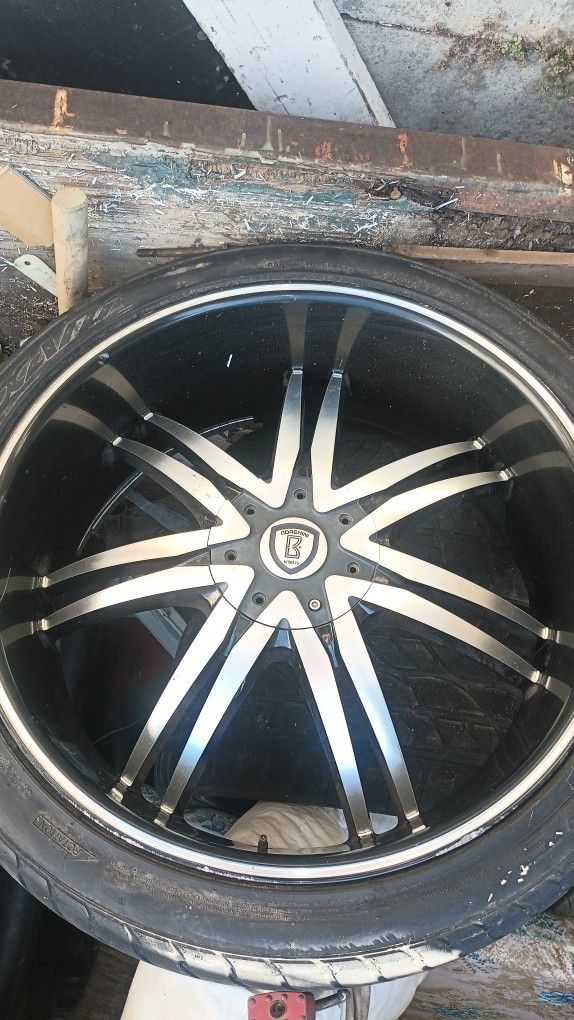 BORGHINI Rims And Tires 24 Inch