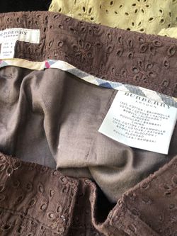 Brown cotton shorts - Made in Italy