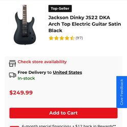 Jackson Electric Guitar 