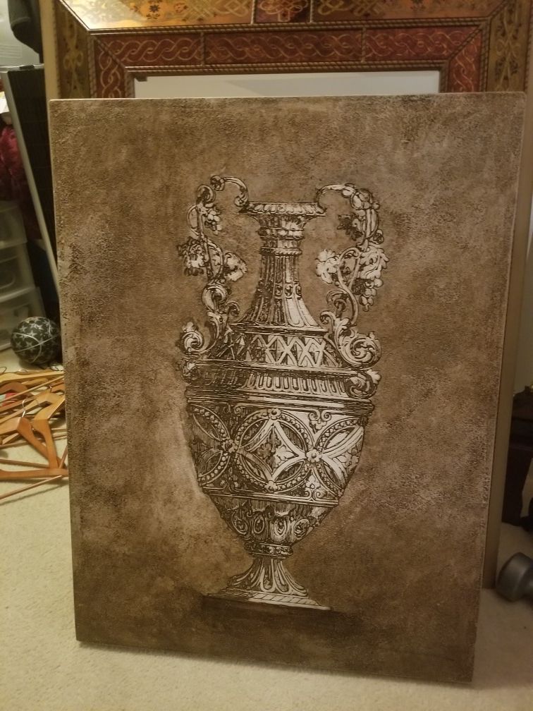 Painting vase