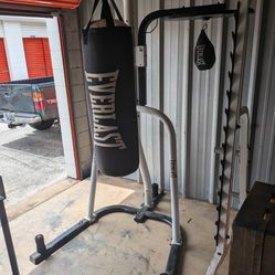 Punching Bag With Speed Bag
