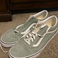 Light Green Vans 11.5 M 