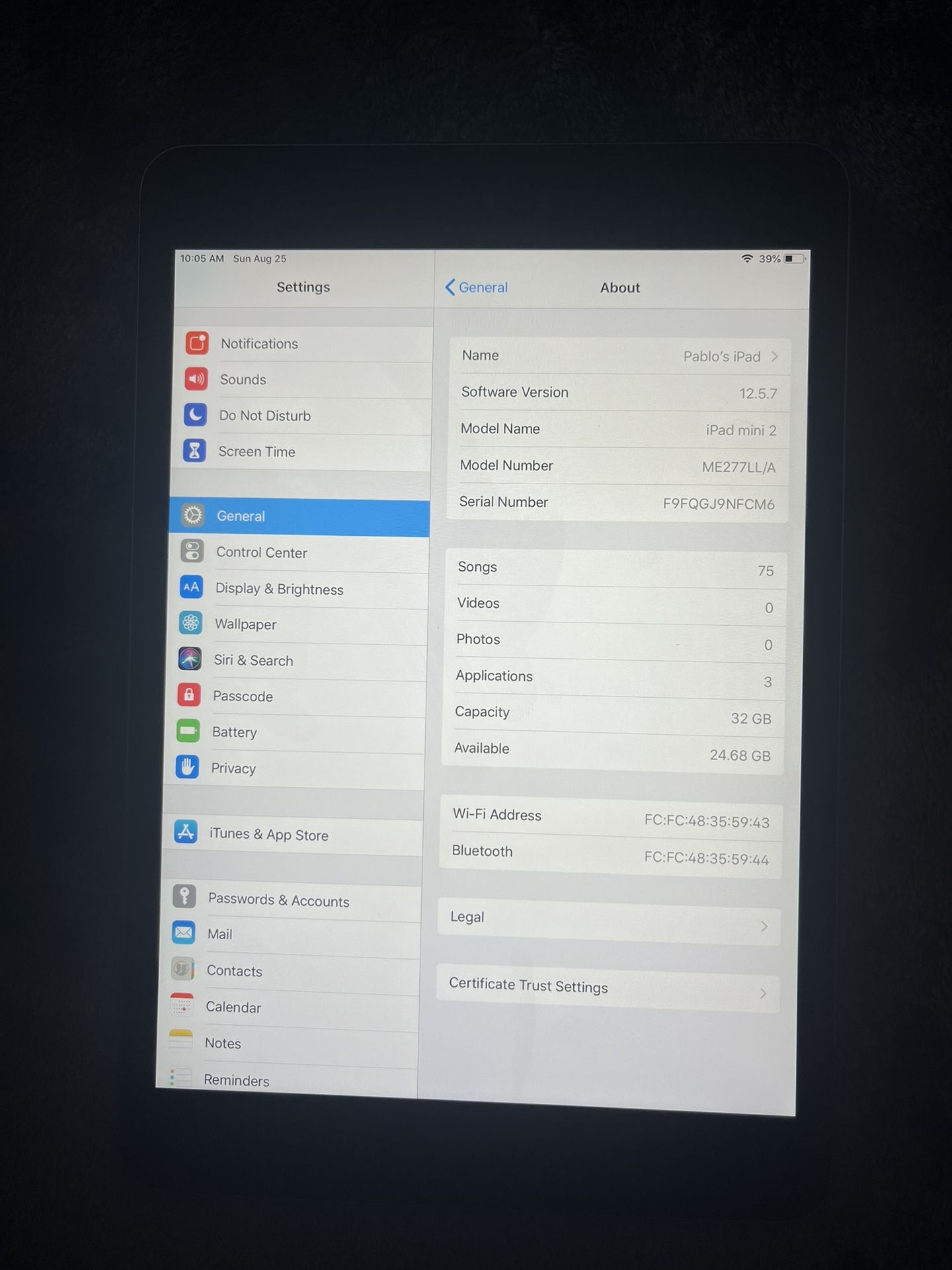 iPad Mini 2