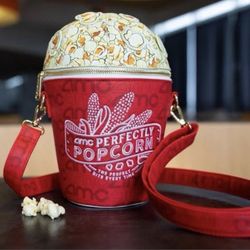 Loungefly AMC Perfectly Popcorn Crossbody Bag
