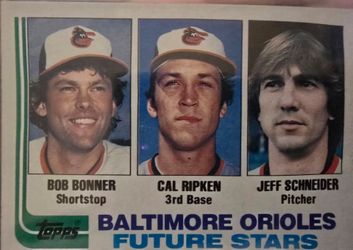 Cal ripken Jr rookie card