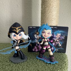 League Of Legends Classic Characters Ashe And Jinx