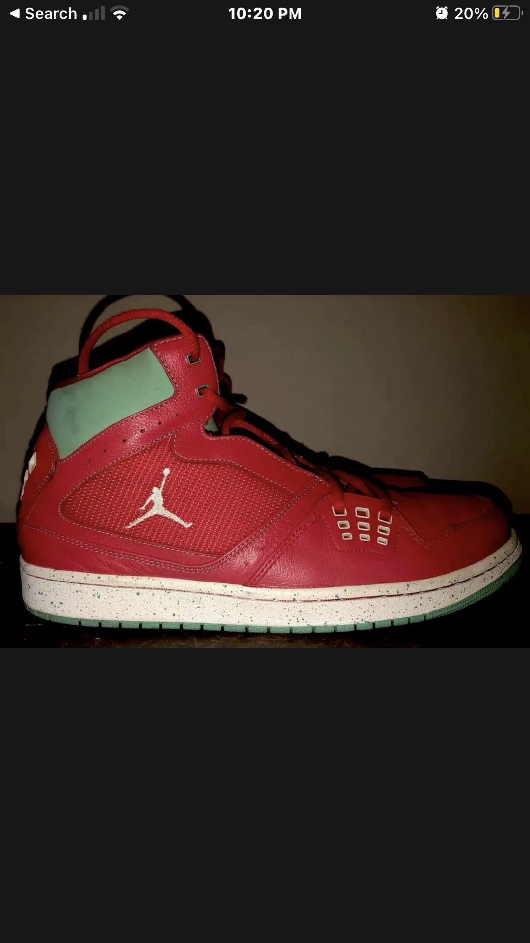 Nike Air Jordan 23   372704-612  Red Size 12 Men’s Red Turquoise
