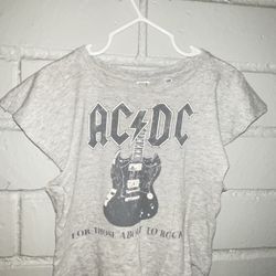 AC DC Fashion T-shirt Boy Girl 18 Months Music Rock