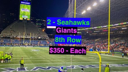 Seahawks Giants Tickets