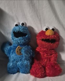 Sesame Street Elmo and Cookie 🍪 Monster