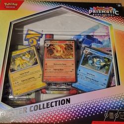 Pokemon Prismatic Evolutions Poster Collection - Brand New