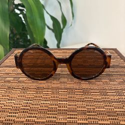 Round Acetate Sunglasses