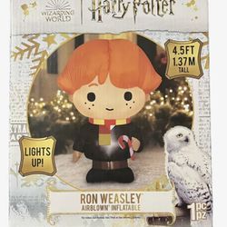 Ron Weasley Harry Potter Airblown Inflatable 4.5ft Christmas Decor Light Up New