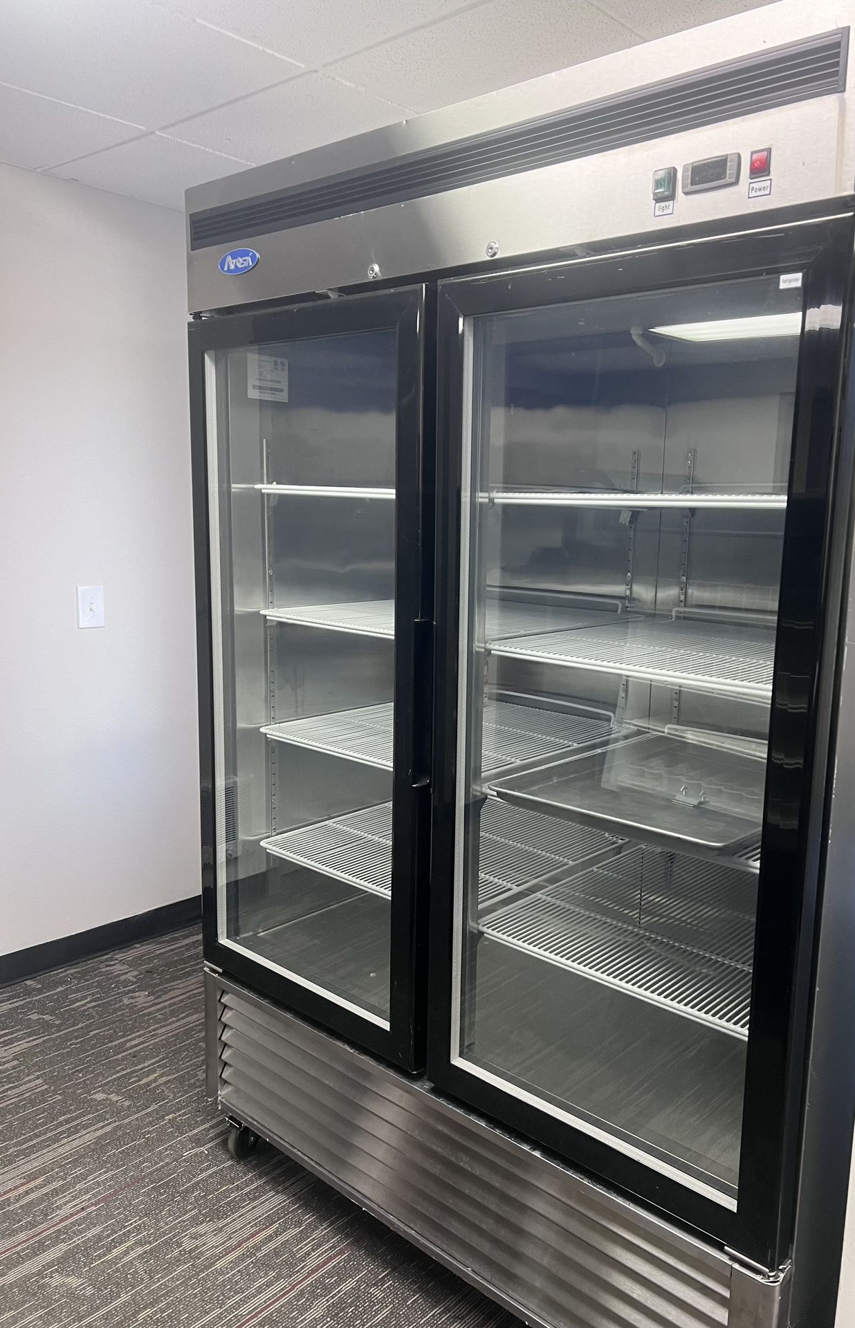 Refrigerator Glass 2 Door 