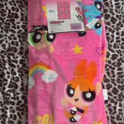 Powerpuff girls blanket