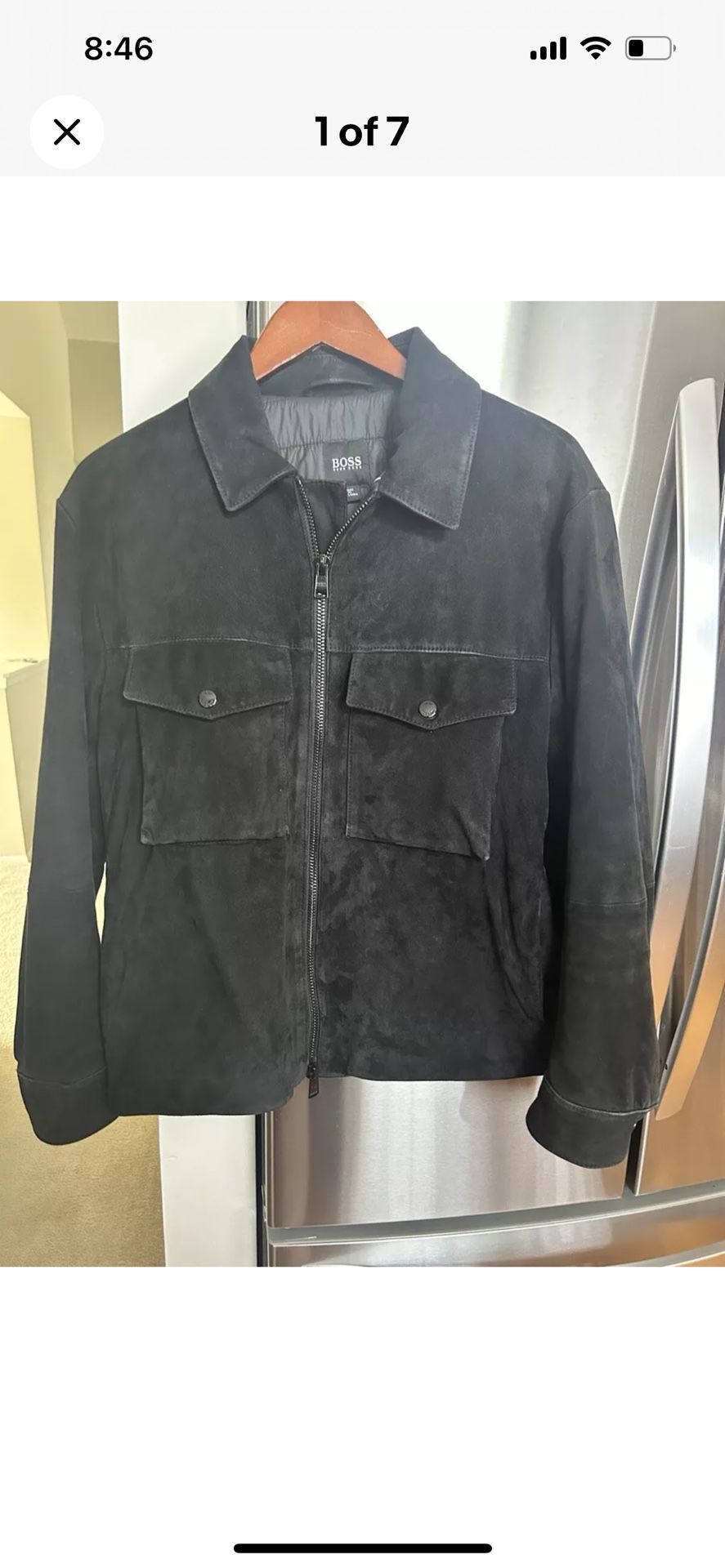 Hugo Boss Suede Jacket