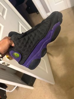 Air Jordan 13 Retro Black Purple Sneaker