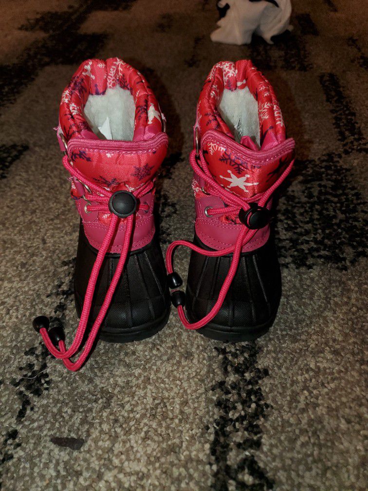 Toddler Girls Size 6 Snow Boots