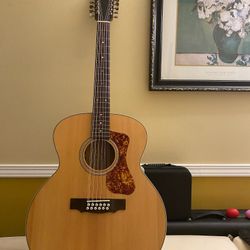Electric Acoustic 12 String  guild Guitar