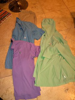 Ralph Lauren chinos and tops