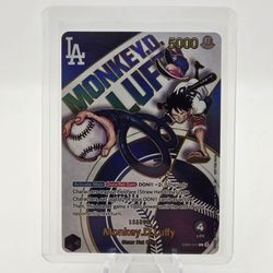 Dodgers One Piece Card Game Monkey D. Luffy EB02-010 Leader