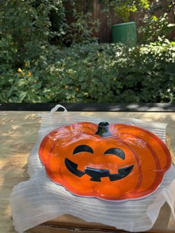 🎃🕸️ Halloween Platter Plate Home Decor Kitchen Party 🕸️🎃