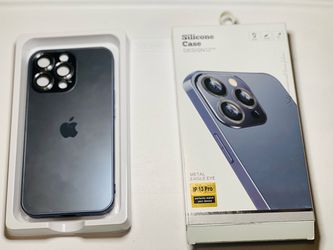 iPhone 13 Pro Silicone Case Metal Eagle Eye