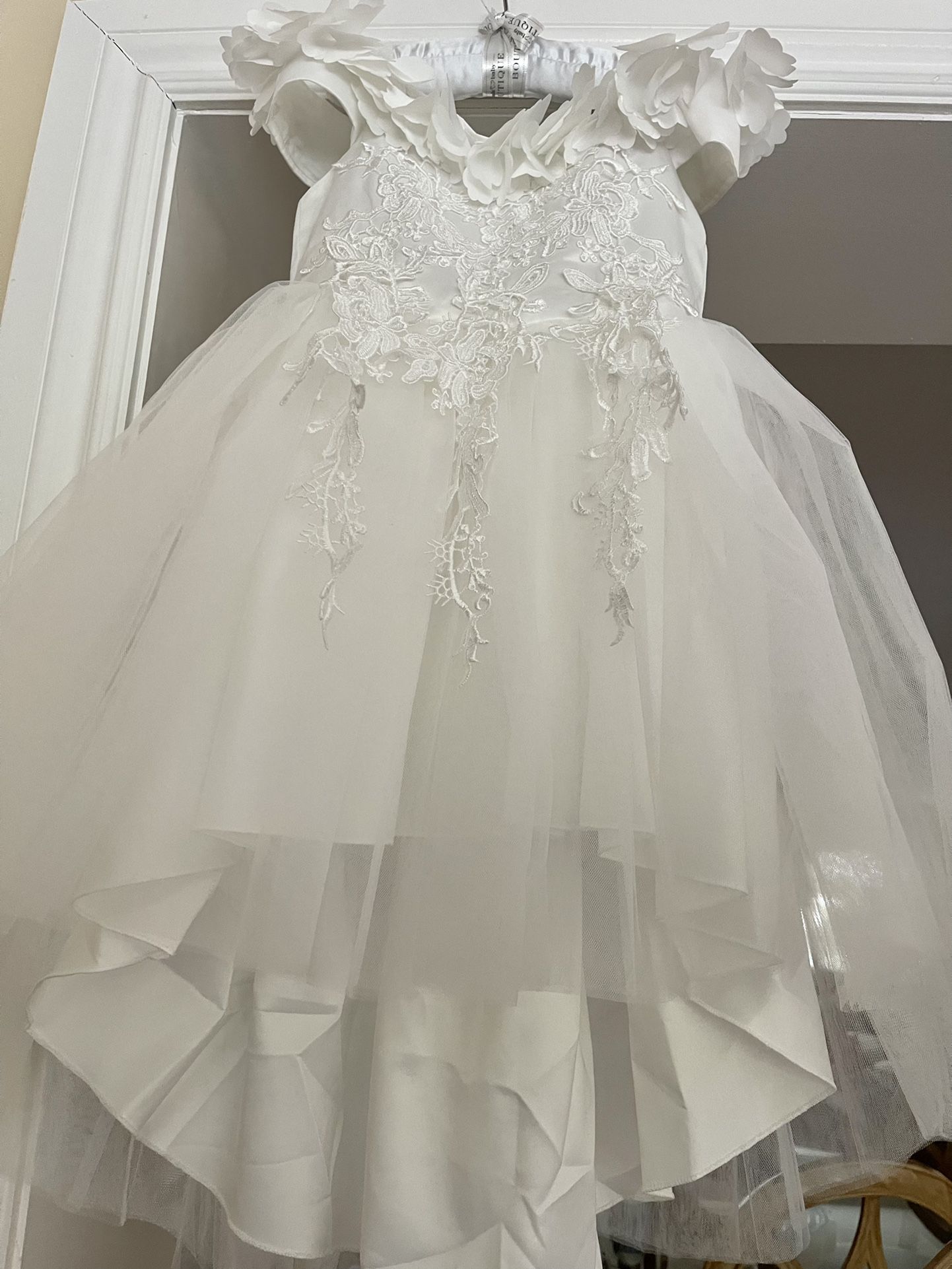 Beautiful Flower Girl, Baptism, First Communion Or Just Any Special Ocassion Dress!