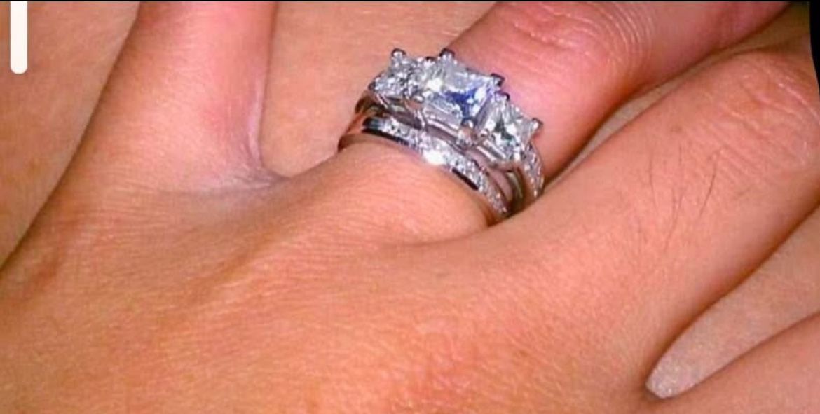 Three Stone Engagement Ring